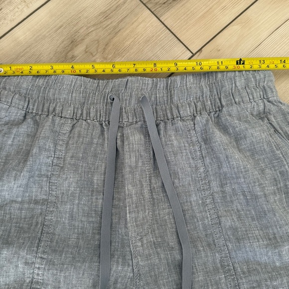 Athleta Light Gray Linen Pants - Picture 9 of 11